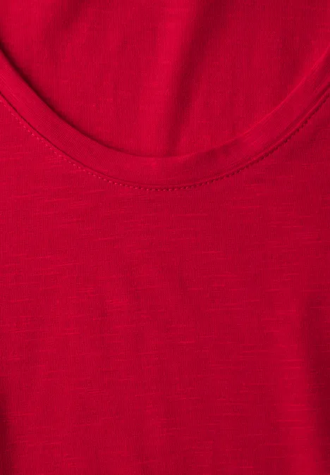 T-shirt de base salsa red