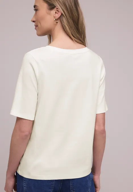 T-shirt de base off white