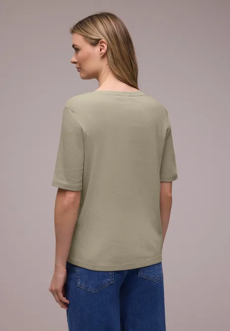 T-shirt de base timeless beige