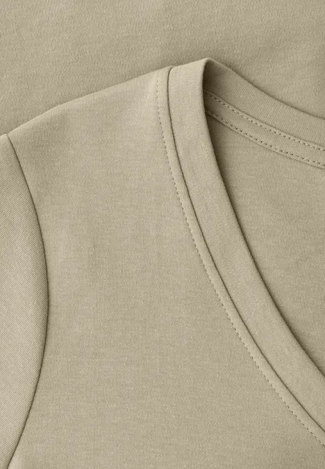 T-shirt de base timeless beige