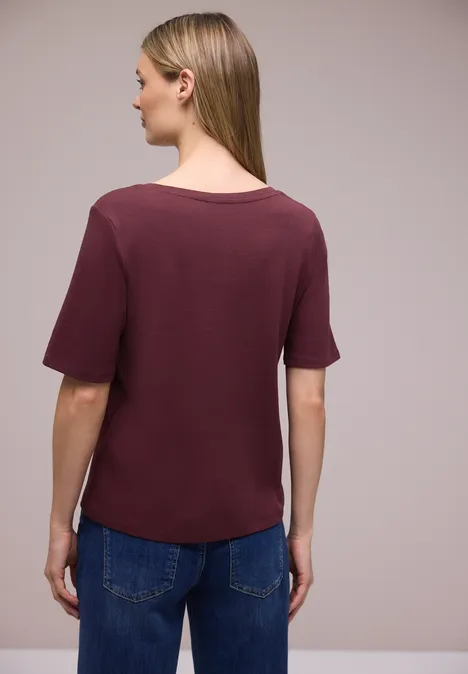 Basic Shirt truffle red