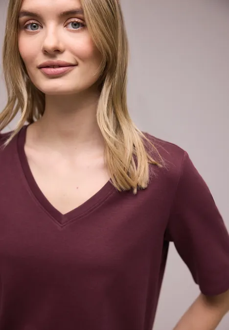 Basic Shirt truffle red