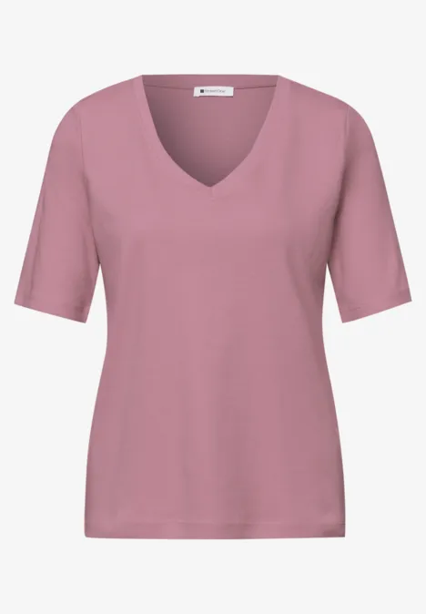 T-shirt de base clouded blush