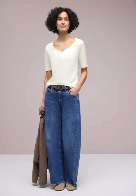 Basic koszulka off white Basic koszulka off white