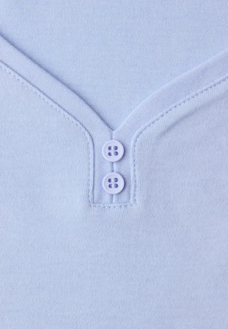 Ärmelloses Shirt mit Knopfdetail cashmere blue Ärmelloses Shirt mit Knopfdetail cashmere blue