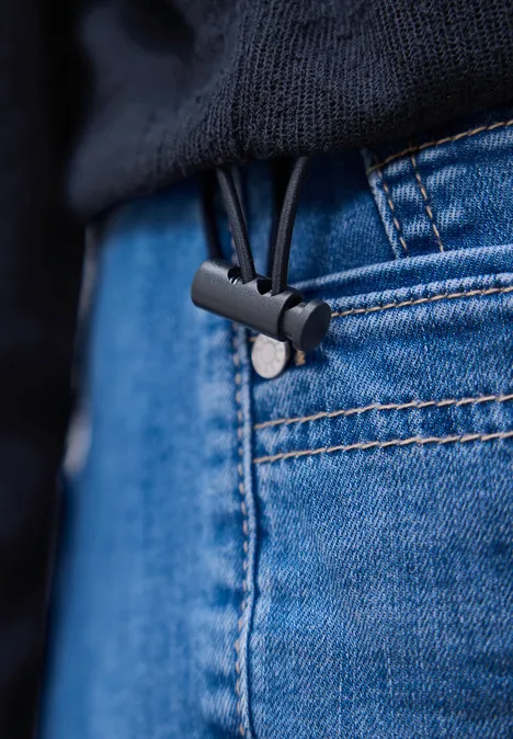 Jas in effen kleur shadowed navy Jas in effen kleur shadowed navy