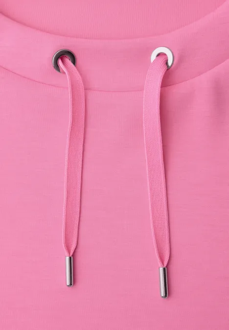 Chemise en soie ibis rose