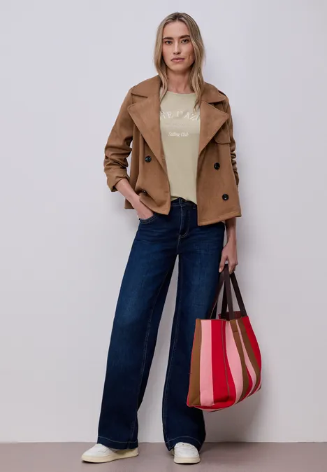 T-shirt avec wording cobble stone