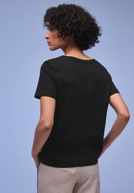 T-shirt de base Black