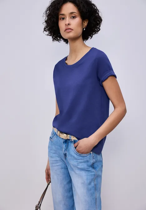 Basic T-Shirt amparo blue