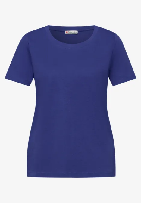T-shirt de base amparo blue