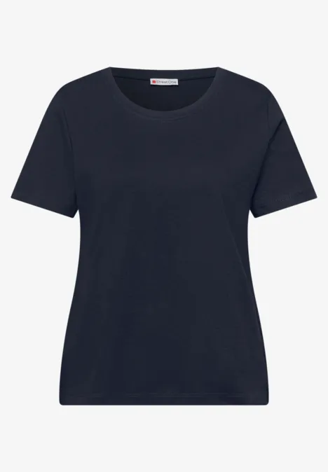 Basic T-Shirt shadowed navy Basic T-Shirt shadowed navy