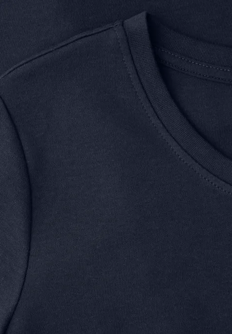 Basic T-Shirt shadowed navy Basic T-Shirt shadowed navy
