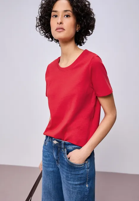 Basic Shirt salsa red