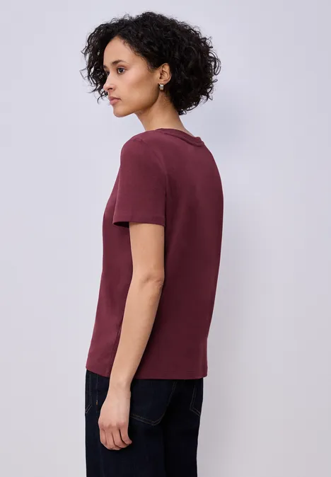 Basic Shirt truffle red