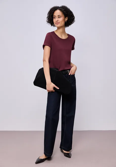 Basic Shirt truffle red