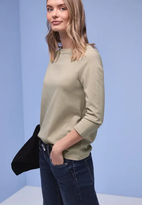 Basic Shirt timeless beige