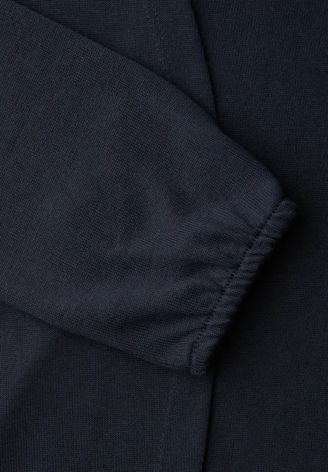 Langarm Jacke in offener Passform shadowed navy Langarm Jacke in offener Passform shadowed navy