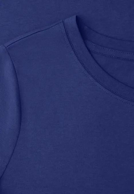 T-shirt long amparo blue