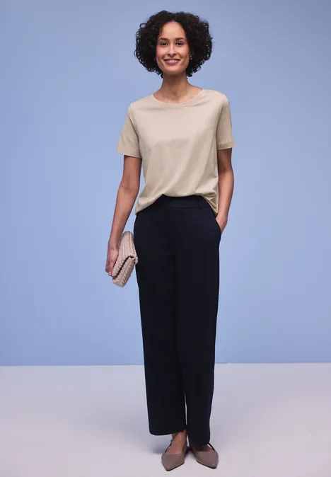 T-shirt long clay sand