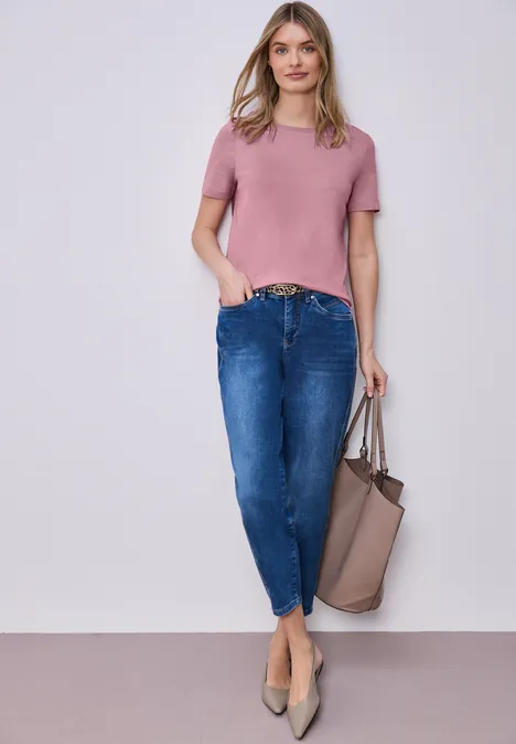 T-shirt long clouded blush