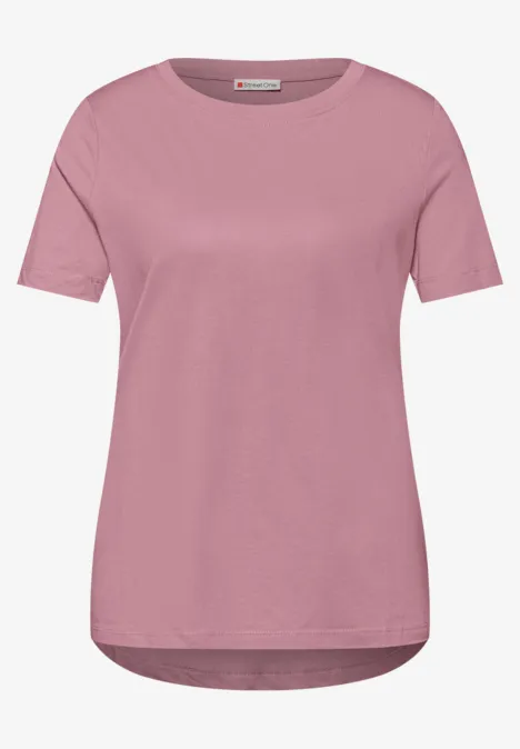 T-shirt long clouded blush