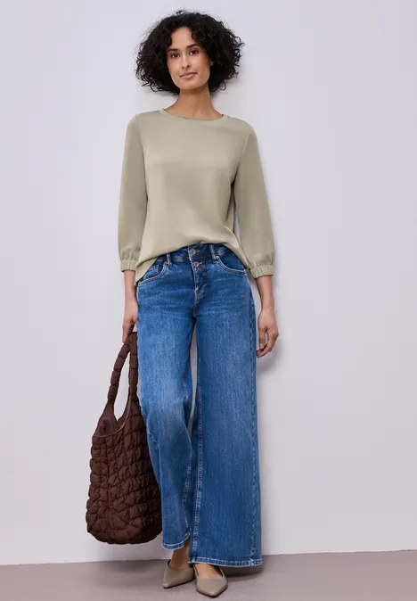 T-shirt en couleur unie timeless beige