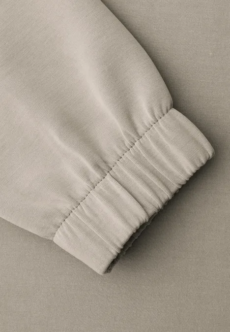 T-shirt en couleur unie timeless beige