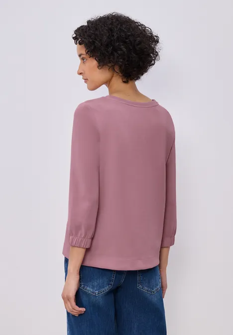 T-shirt en couleur unie clouded blush