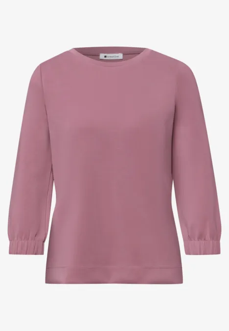 T-shirt en couleur unie clouded blush