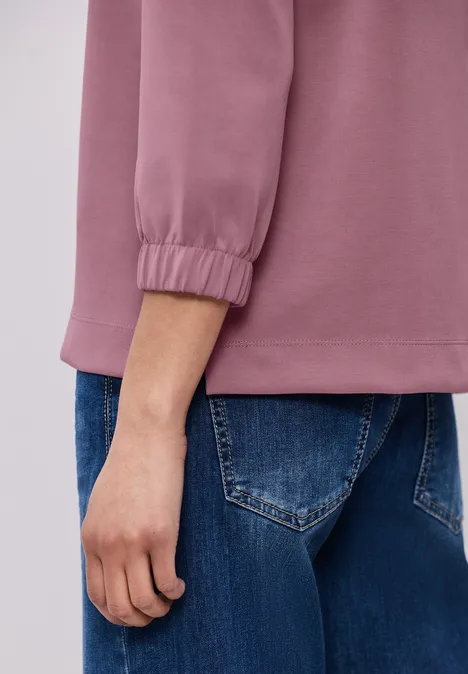 T-shirt en couleur unie clouded blush