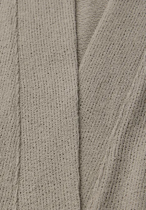 Veste à manches longues, coupe allongée timeless beige