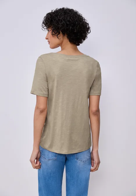 Basic Shirt timeless beige