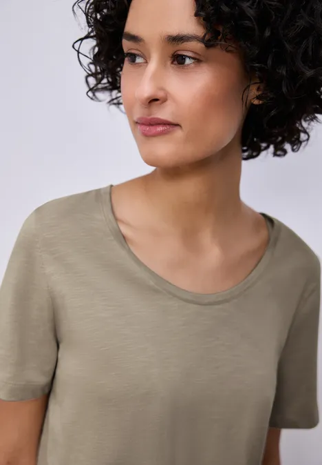 Basic Shirt timeless beige