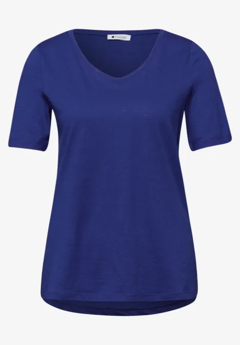T-shirt de base amparo blue