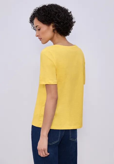 Basic Shirt bloom yellow