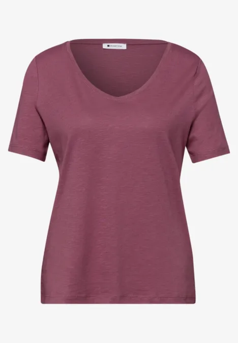 T-shirt de base dark clouded blush