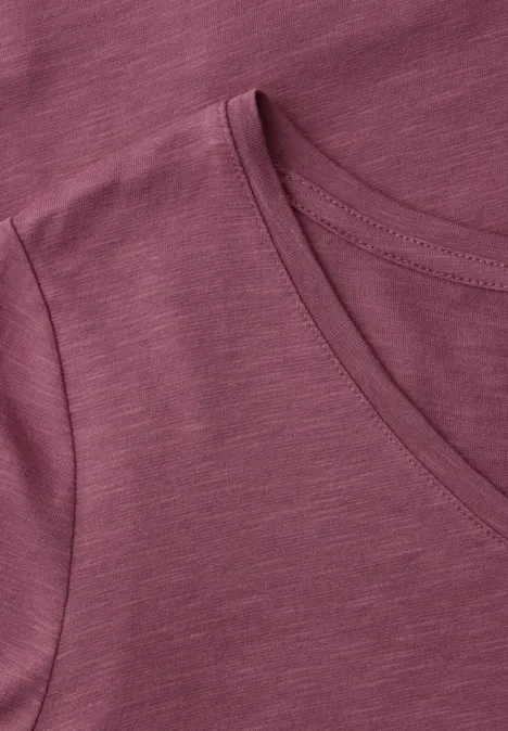 T-shirt de base dark clouded blush