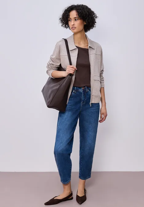 T-shirt de base espresso brown