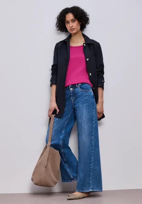 T-shirt de base magenta dream