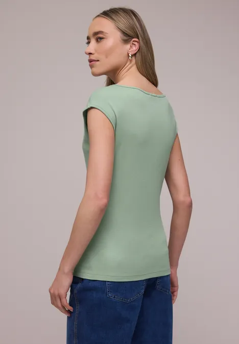 Basic Shirt mint leaf