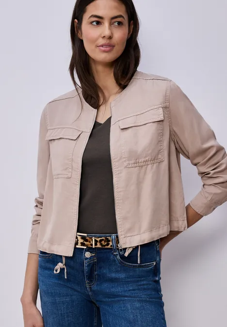 Koszulka bez rękawów z dekoltem z diamencikami espresso brown