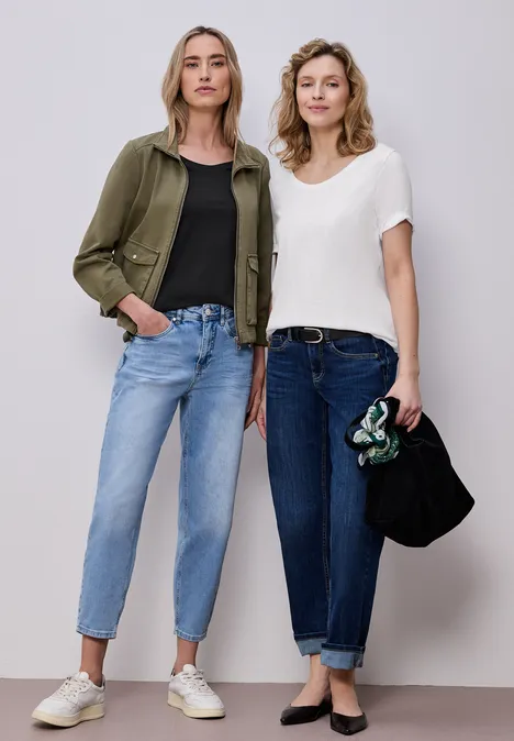 Basic T-Shirt mit Kurzarm im 2er-Pack white/black Basic T-Shirt mit Kurzarm im 2er-Pack white/black