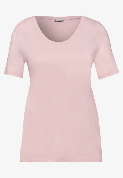 Basic T-Shirt mit Kurzarm im 2er-Pack magenta dream/minimal rose Basic T-Shirt mit Kurzarm im 2er-Pack magenta dream/minimal rose