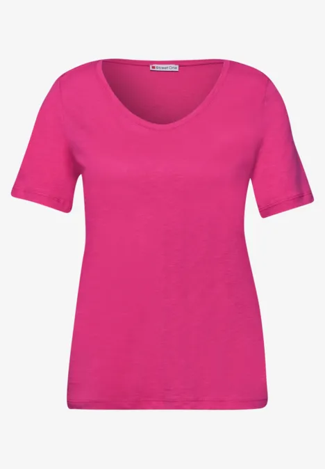 Basic T-Shirt mit Kurzarm im 2er-Pack magenta dream/minimal rose Basic T-Shirt mit Kurzarm im 2er-Pack magenta dream/minimal rose