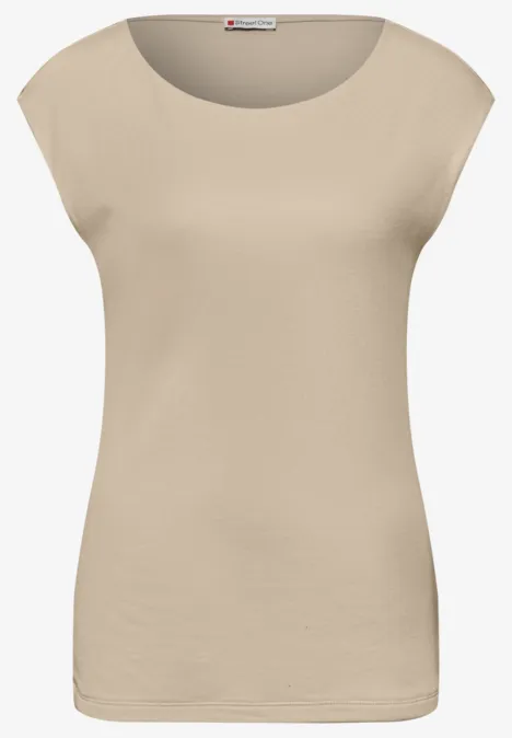 Basic Shirts im 2er-Pack off white/cotton beige