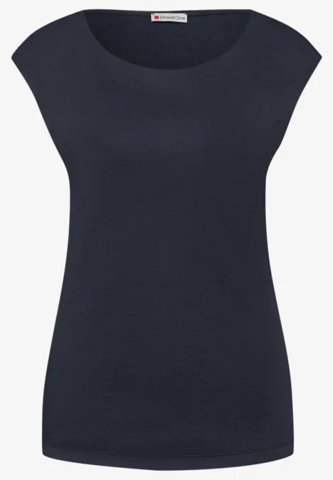 T-shirts basiques en pack de 2 off white/shadowed navy