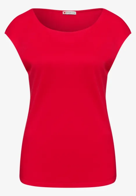 T-shirts basiques en pack de 2 black/salsa red