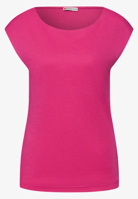 Basic Shirts im 2er-Pack magenta dream/minimal rose