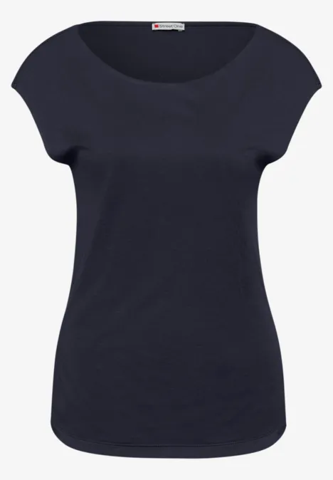 T-shirts basiques en pack de 2 shadowed navy/timeless beige